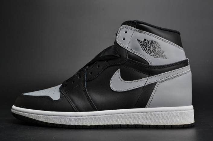 AIR JORDAN 1 RETRO HIGH OG ''SHADOW'' black mens 555088-014