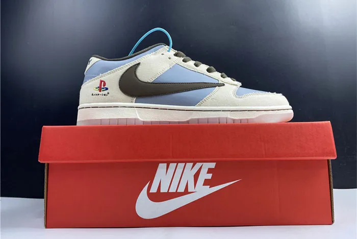 Nike X Travis Scott X Playstation  Dunk Low Pro CU1726-800