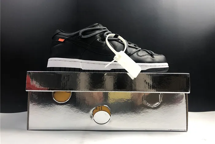 Nike Dunk Low X OW X FL Black White CT0856 002