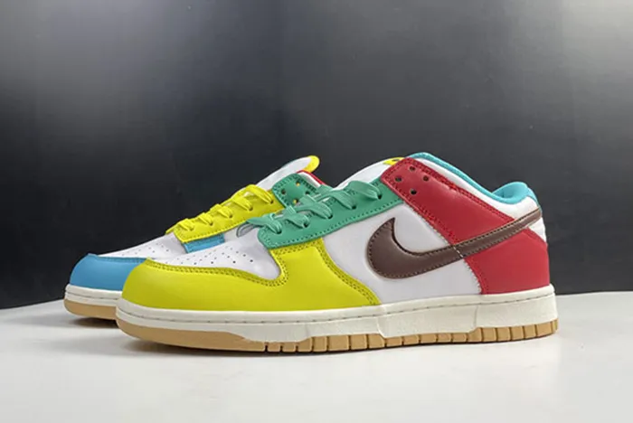 Nike Dunk Low Free 99 White DH0952-100 kickmaxs dot com