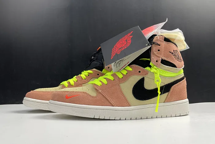Air Jordan 1 High Switch Peach Neon CW6576 800