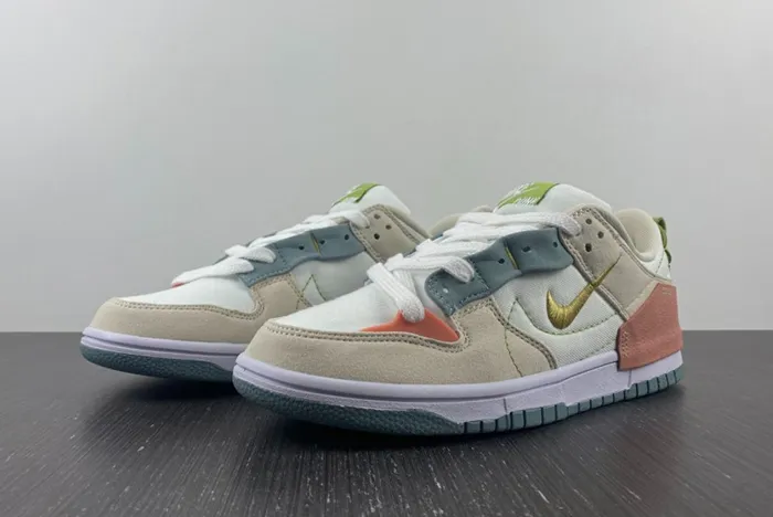 Nike Dunk Low Disrupt 2 Easter Blue Green Gold Pink DV3457-100