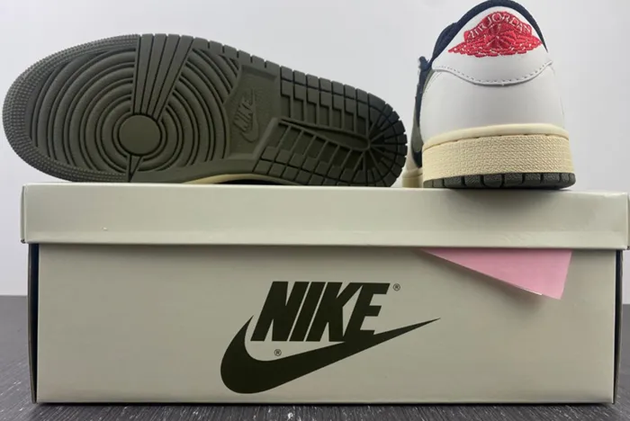 Travis Scott x Air Jordan 1 Low OG Olive DZ4137-106
