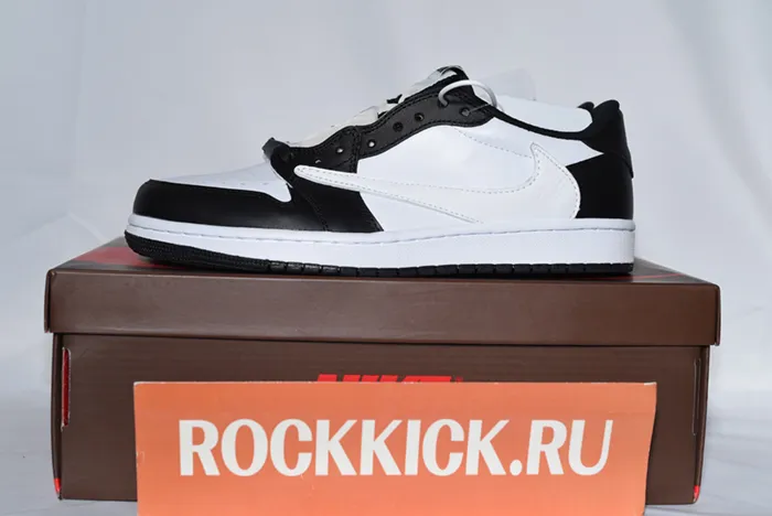 Travis Scott x Air Jordan 1 Low OG Black White DM7866-007