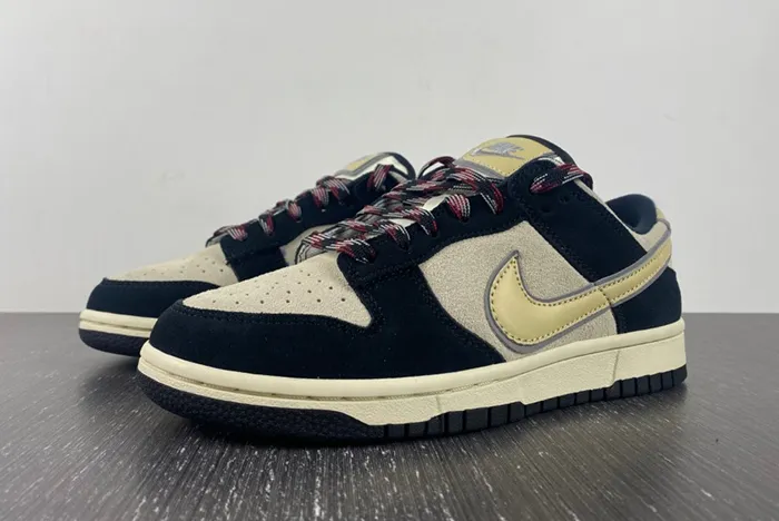 Nike Dunk Low Black Suede DV3054-001