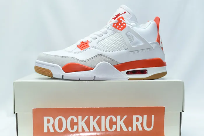 Nike SB x Air Jordan 4 Orange White DR5415-108